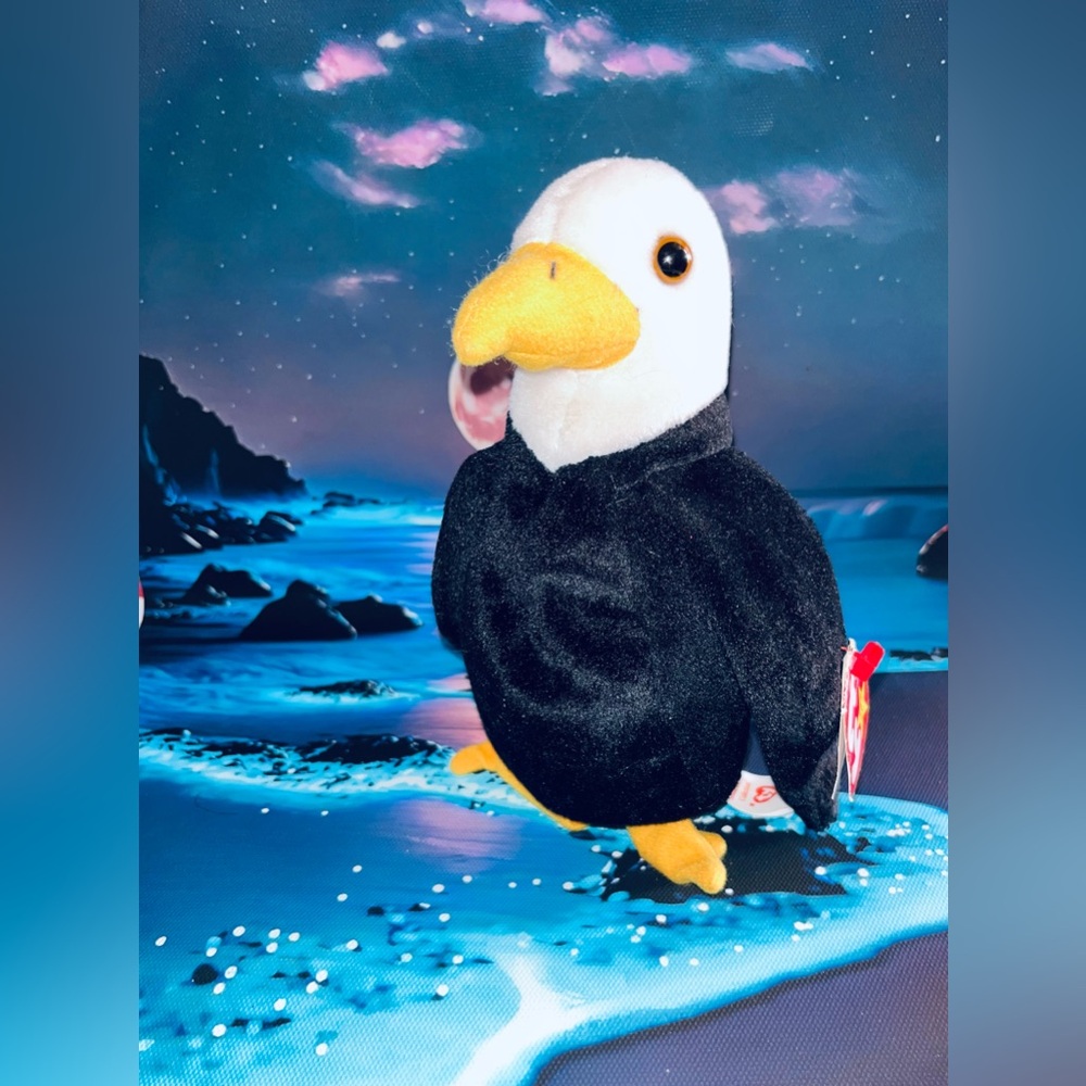 Beanie Baby Baldy The American Eagle